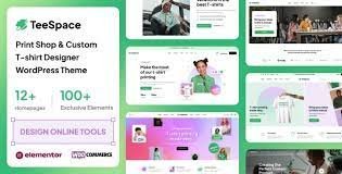 TeeSpace – Print Custom T-shirt Designer WordPress theme